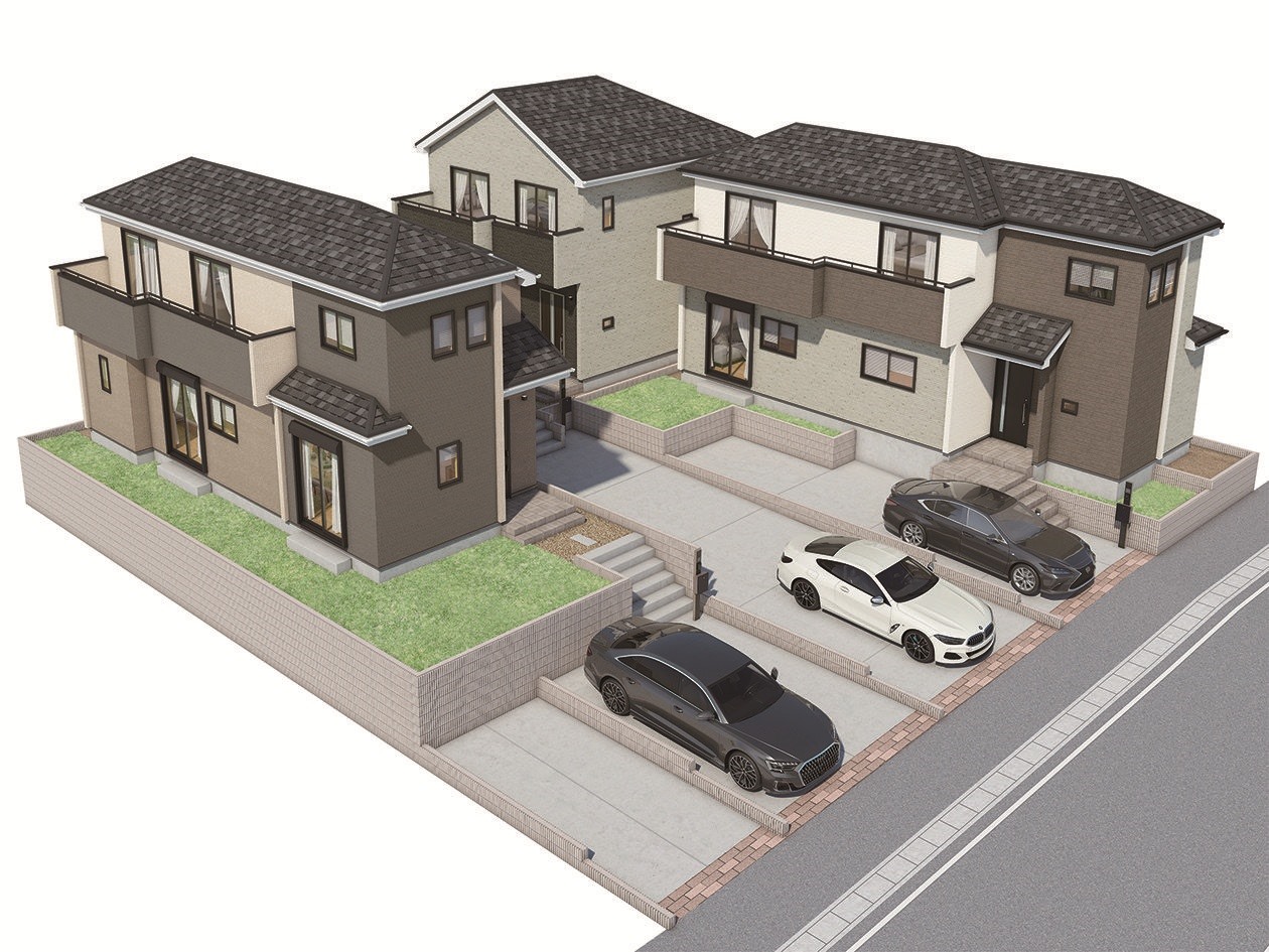 建物プラン例（パース・外観）