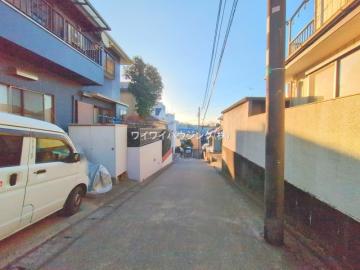 前面道路含む現地写真(2025年2月)