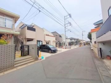 前面道路含む現地写真(2025年1月)