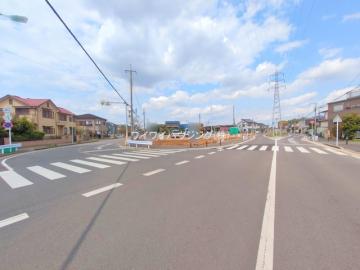 前面道路含む現地写真(2025年4月)