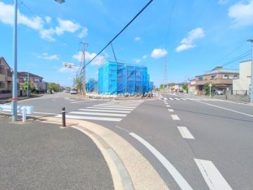 前面道路含む現地写真(2025年5月)